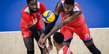 Cuba perdió en su estreno mundialista en Filipinas contra Portugal. Foto: Volleyball World.
