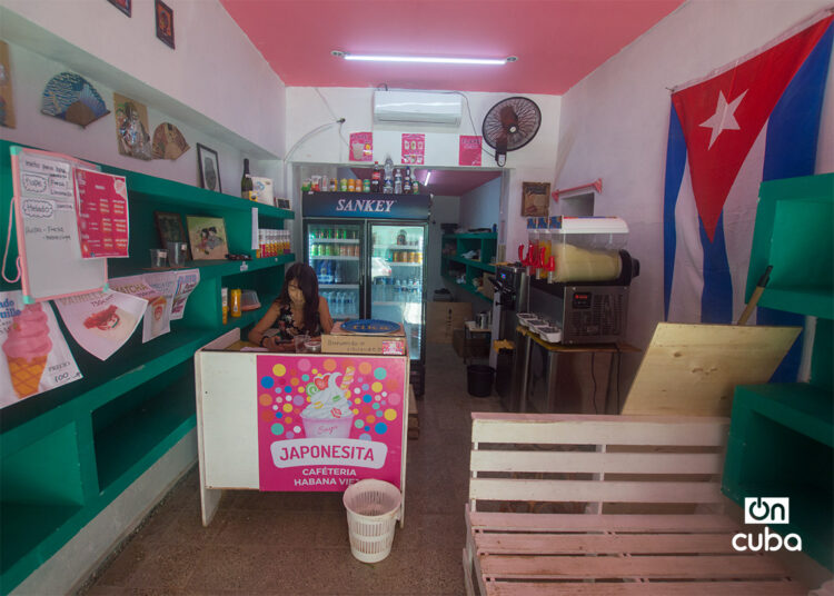Negocio privado en La Habana Vieja. Foto: Otmaro Rodríguez.
