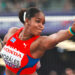 Silinda Morales compite en el Mundial de atletismo de Tokio. Foto: Alex Plavevski/EFE/EPA.
