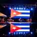 Anoche, durante las pruebas de sonido para el concierto en La Habana que abrirá la gira de Silvio Rodríguez por Latinoamérica. Foto: Kaloian.