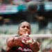 La cubana Yipsi Moreno compite por Albania en el lanzamiento del martillo del Campeonato Mundial de atletismo de Tokio.  Foto: Alex Plavevski/EFE/EPA.