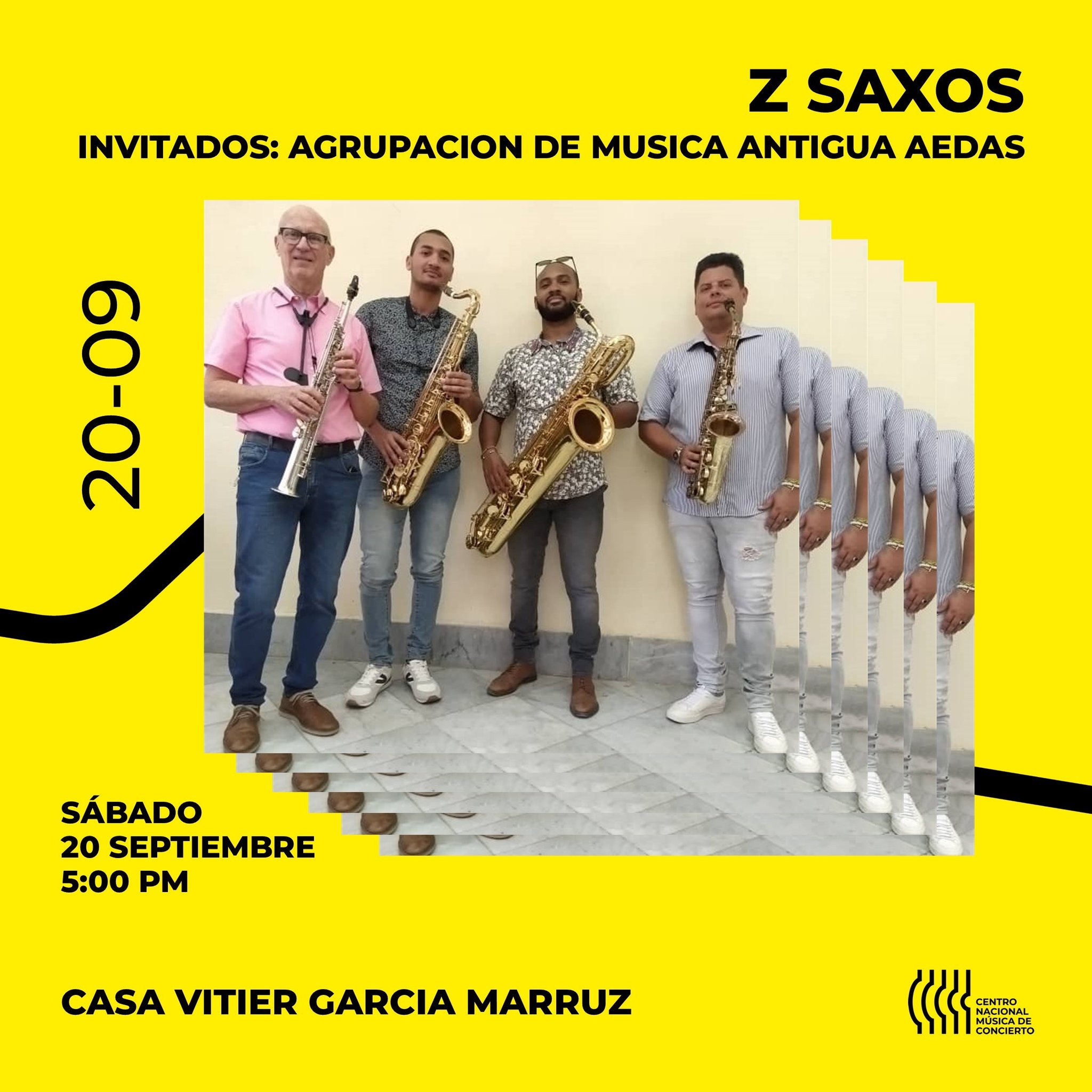 Z-Saxos en la Casa Vitier García-Marruz