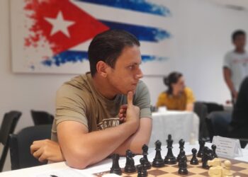 Carlos Daniel Albornoz. Foto: Federación Cubana de Ajedrez.