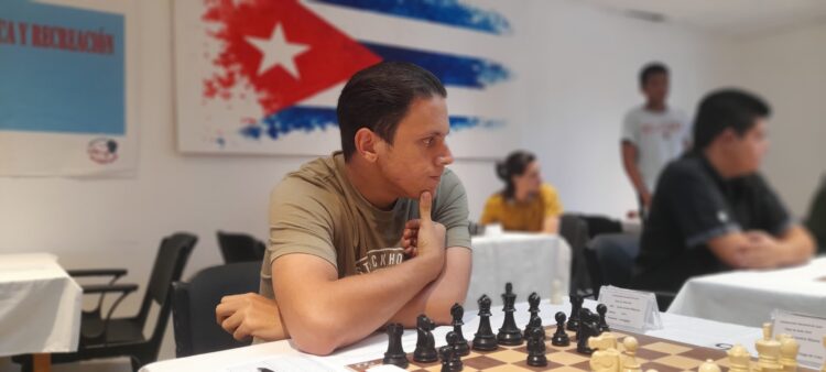 Carlos Daniel Albornoz. Foto: Federación Cubana de Ajedrez.