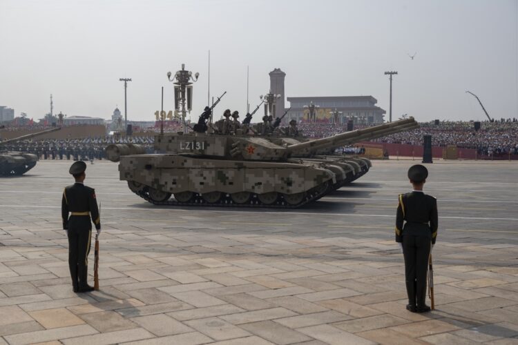 Desfile militar en Pekín, China, por el 80º aniversario del final de la Segunda Guerra Mundial en el Pacífico, el 3 de septiembre de 2025. Foto: Andrés Martínez Casares / EFE / EPA / Archivo.