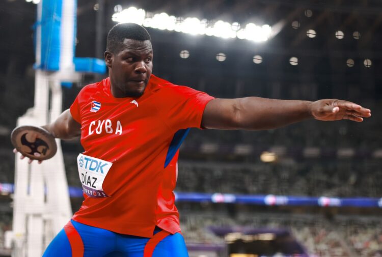 Mario Alberto Diaz, el último cubano que compitió en el Mundial de Atletismo de Tokio 2025. Foto: Alex Plavevki/EFE