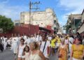 Procesión de la Virgen de la Caridad del Cobre en Santiago de Cuba, el 8 de septiembre de 2025. Foto: Tomada del perfil de Facebook del Arzobispado de Santiago de Cuba.