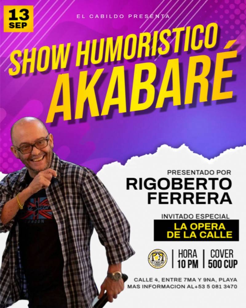 show humorístico akabaré