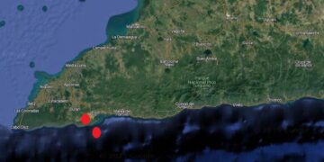 Sismos ocurridos en Pilón, Granma, el miércoles 17 de septiembre de 2025. Imagen tomada del perfil en Facebook de Enrique Diego Arango Arias.