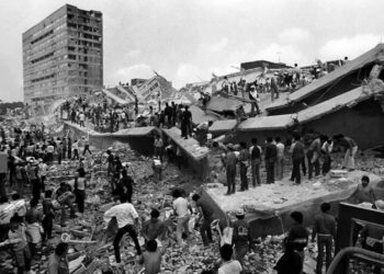 El terremoto de México ocurrió el jueves 19 de septiembre de 1985. Inició a las 07:17 de la mañana y tuvo una magnitud de 8.1. Foto: energiahoy.com.