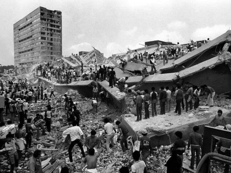 El terremoto de México ocurrió el jueves 19 de septiembre de 1985. Inició a las 07:17 de la mañana y tuvo una magnitud de 8.1. Foto: energiahoy.com.