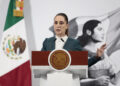 Sheinbaum expresó su desacuerdo por la exclusión de Cuba, Nicaragua y Venezuela de la próxima Cumbre de las Américas que se celebrará en diciembre en República Dominicana a la que dijo, no asistirá, por atender asuntos en su país. EFE/José Méndez.
