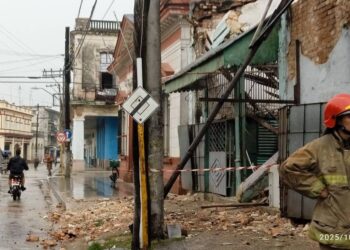 El lugar, conocido como El Domingón, se vio afectado por el colapso del techo. Foto: Facebok/Indira La O Herrera.