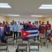 Equipo cubano de tiro deportivo que participó en clasificatorio en El Salvador. Foto: X/Embajada de Cuba  en El Salvador.