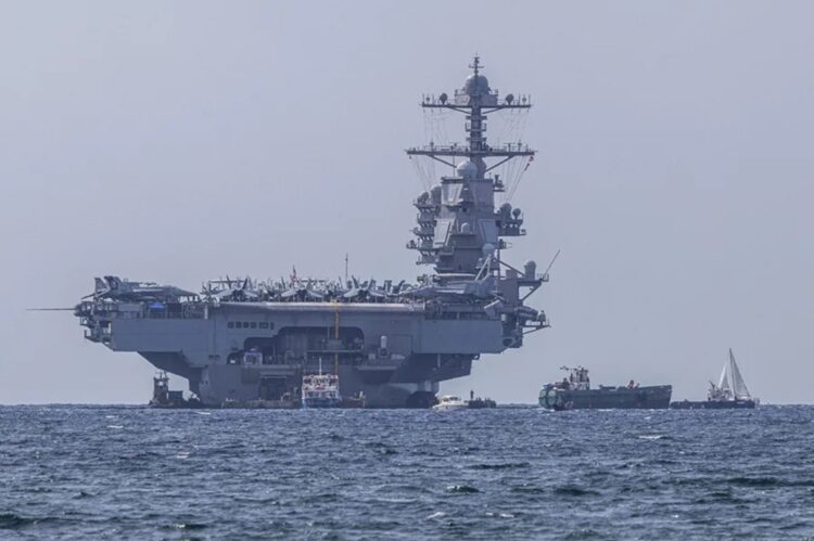 EEUU Venezuela portaaviones Caribe