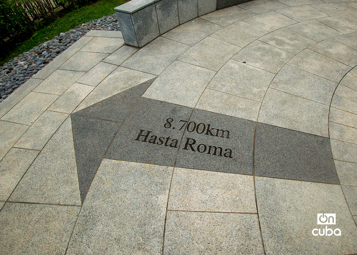Parque en La Habana en honor a Hasekura Tsunenaga, primer samurái en visitar Cuba. Foto: Otmaro Rodríguez.