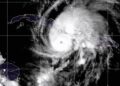 El poderoso huracán Melissa en las cercanías de Cuba a fines de octubre de 2025, en una imagen de satélite. Foto: Centro Nacional de Huracanes de EE.UU. / Archivo.