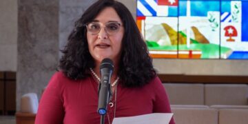 Johana Tablada, subdirectora de la Dirección General de Estados Unidos. Foto: Minrex.