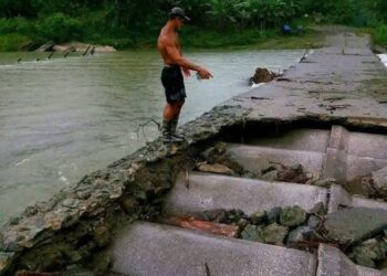 fuertes lluvias Baracoa