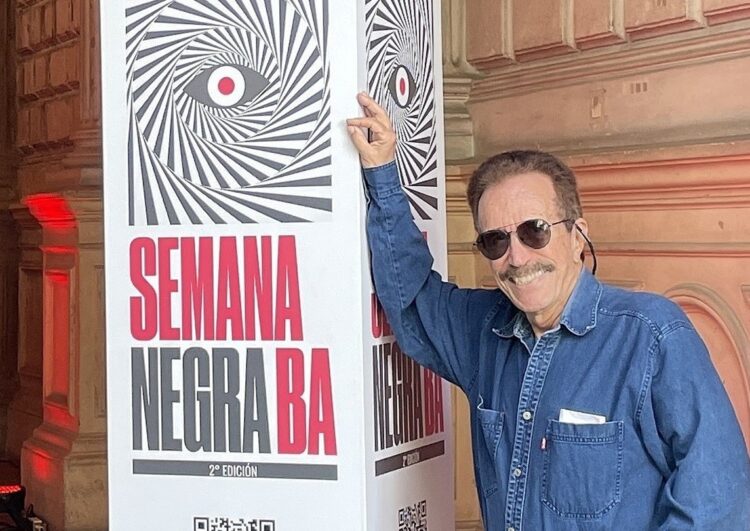 El escritor Rodolfo Pérez Valero, en Buenos Aires. Foto: cortesía de RPV.