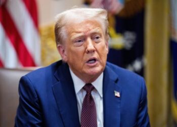 Donald Trump en la Casa Blanca. Foto:EFE/EPA/AARON SCHWARTZ.