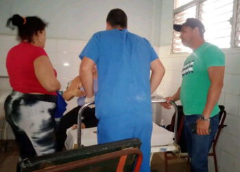Diez lesionado recibieron primeros auxilios en Manicaragua. Foto: ACN.