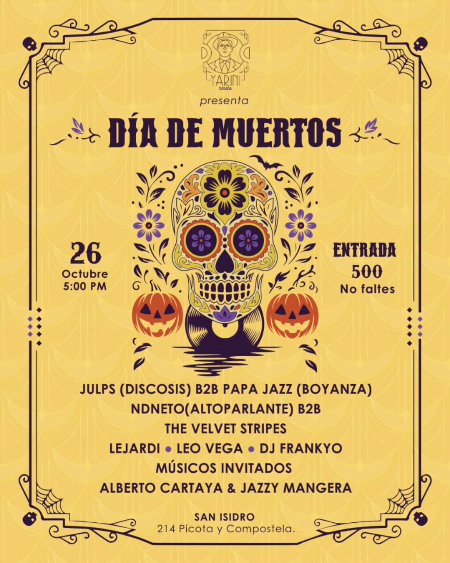 dia de muertos en yarini