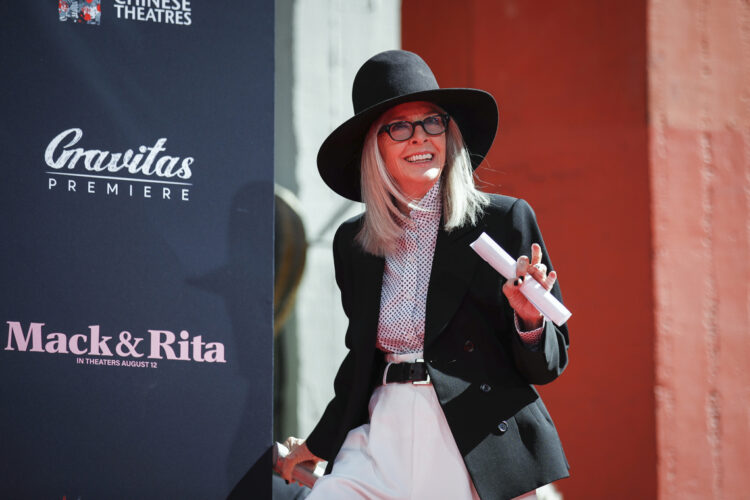 Fotografía de archivo de la actriz Diane Keaton, fallecida a los 79 años el 11 de octubre de 2025. Foto: Caroline Brehman / EFE / Archivo.