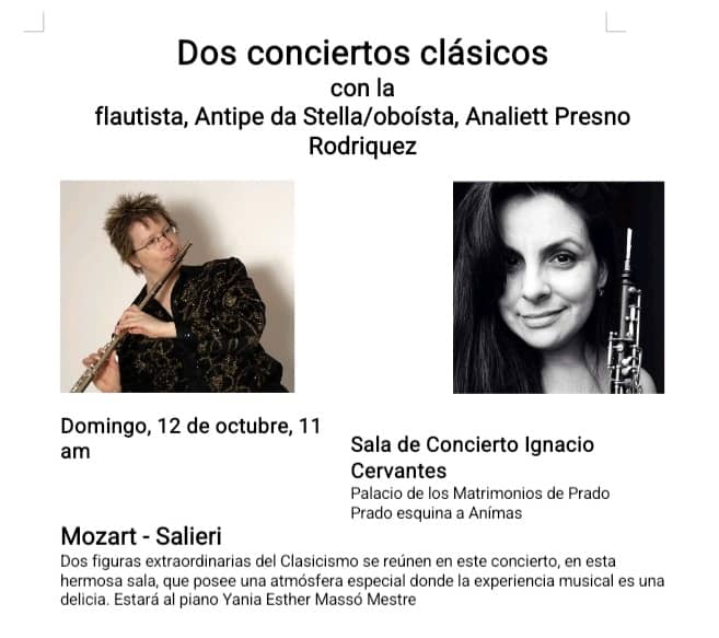 dos conciertos clásicos