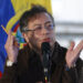 Gustavo Petro en un acto público este octubre. Foto:  Mauricio Dueñas Castañeda/EFE.