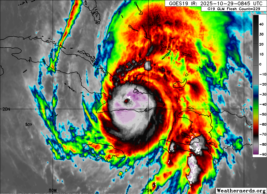 huracán Melissa Cuba