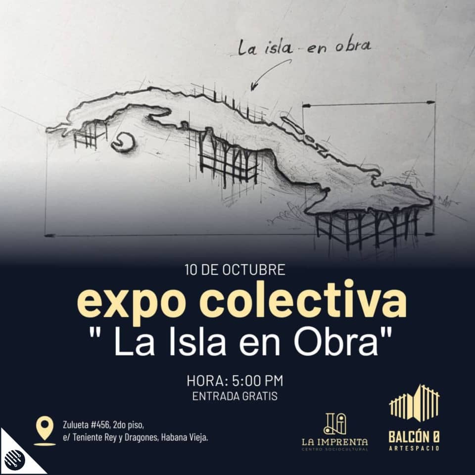 la isla en obra expo colectiva