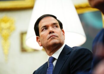 Marco Rubio el pasado 22. Foto: AARON SCHWARTZ / EFE/EPA.