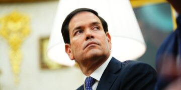 Marco Rubio el pasado 22. Foto: AARON SCHWARTZ / EFE/EPA.