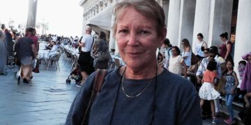 Miriam Learra en Venecia, Italia. Foto tomada de su cuenta en Facebook.