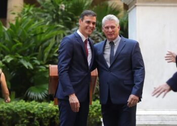 España Cuba Pedro Sánchez Díaz-Canel