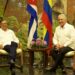 Los presidentes de Colombia, Gustavo Petro, y de Cuba, Miguel Díaz-Canel, durante un encuentro en La Habana en 2023. Foto: Presidencia cubana / Archivo.