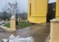 Daños causados por el huracán Melissa en el Santuario Nacional y Basílica Menor de Nuestra Señora de la Caridad del Cobre en El Cobre, Santiago de Cuba. Foto tomada de las rede sociales.
