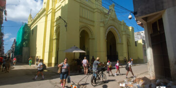 Iglesia de Nuestra Señora de la Caridad en la calle Salud, en Centro Habana. Foto: Otmaro Rodríguez.