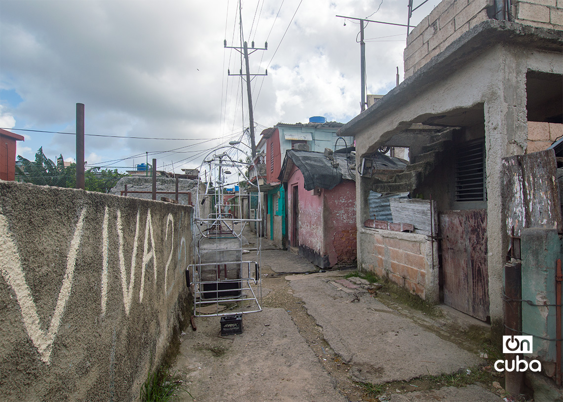 Barrio de Coco Solo, en Marianao, La Habana. Foto: Otmaro Rodríguez.