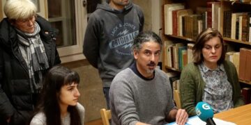 Martiño Ramos (c), en una imagen de archivo. Foto: Xoán Rey/EFE.