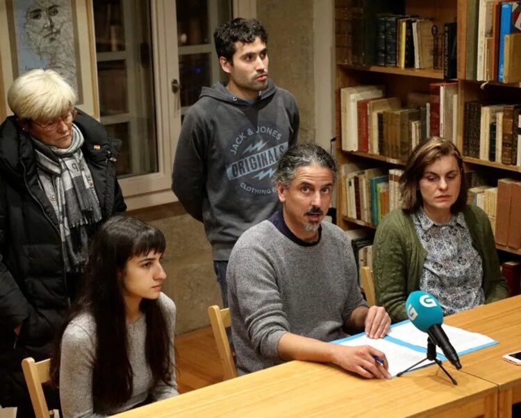 Martiño Ramos (c), en una imagen de archivo. Foto: Xoán Rey/EFE.