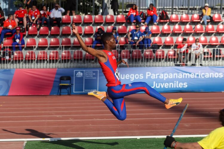 Segunda jornada del paratletismo de los Juegos Parapanamericanos Juveniles Santiago 2025, con sede en el Estadio Mario Recordón en el Parque Deportivo Estadio Nacional, Chile. FOTO: Calixto N. Llanes/JIT.