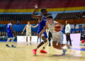 Partido de baloncesto entre Cuba y Argentina, ganado por los sudamericanos 80-68 en las eliminatorias FIBA, en la Ciudad Deportiva de La Habana, el 27 de noviembre de 2025. Foto: Otmaro Rodríguez.