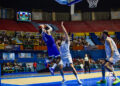 Partido de baloncesto entre Cuba y Argentina, ganado por los sudamericanos 80-68 en las eliminatorias FIBA, en la Ciudad Deportiva de La Habana, el 27 de noviembre de 2025. Foto: Otmaro Rodríguez.