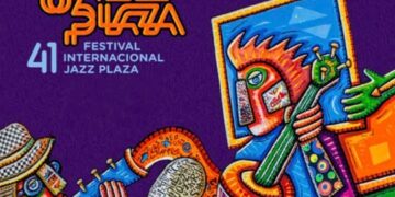Fragmento del cartel oficial del Festival Internacional Jazz Plaza 2026. Imagen cortesía del evento.