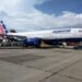 Nave de Cubana de Aviación. Foto: Facebook/Aeropuerto de Santiago de Cuba.