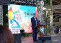 Oscar Perez-Oliva Fraga, ministro de Comercio Exterior y la Inversión Extranjera, durante la apertura de FIHAV 2025. Foto: Facebook/Gobierno Cuba.