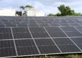 El séptimo parque de 5 MW, enclavado en Guanajay, Artemisa, ya está conectado al SEN. Foto: Facebook/Presidencia Cuba.
