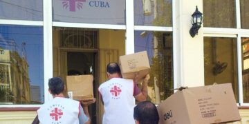 Ayuda humanitaria a través de la Iglesia Católica en Cuba. Foto: Tomada del perfil en X del Ministerio de Comercio Exterior y la Inversión Extranjera (Mincex).